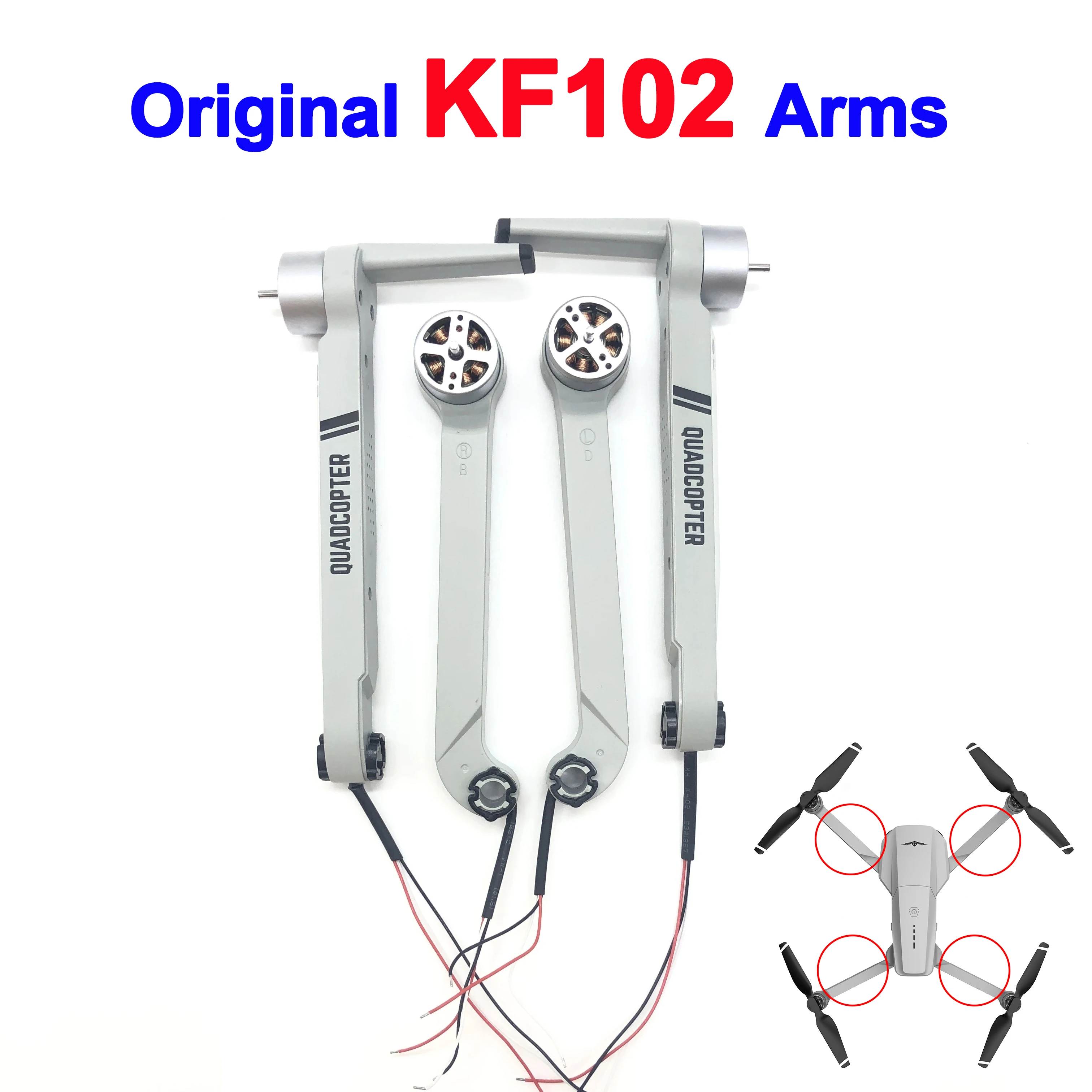 Drone Gimbal 2 Axis - KF102 MAX Suku Cadang Aksesori Lengan