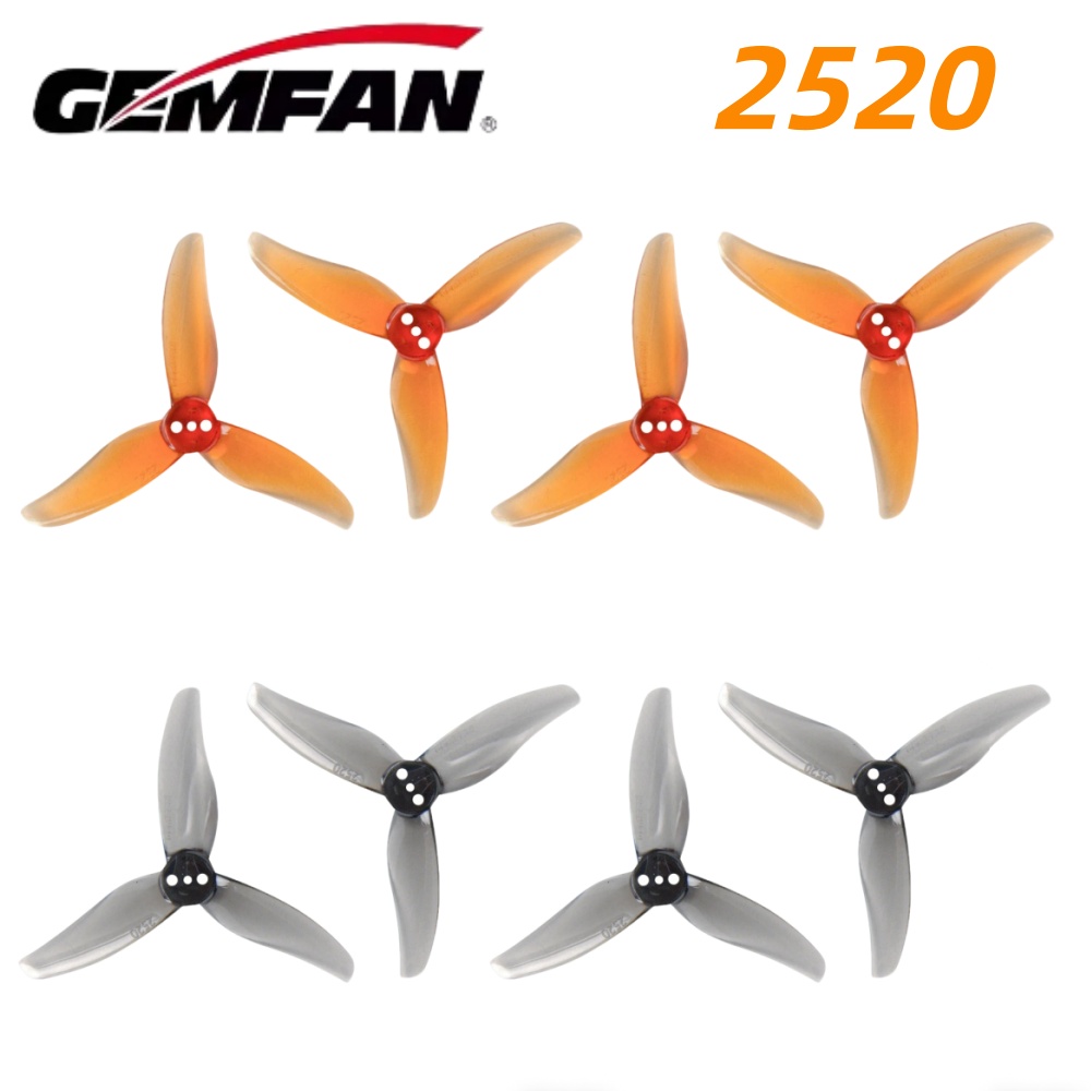 Drone Gimbal Controller - 4 Pasang Gemfan Hurricane 2520 2.5X2X3