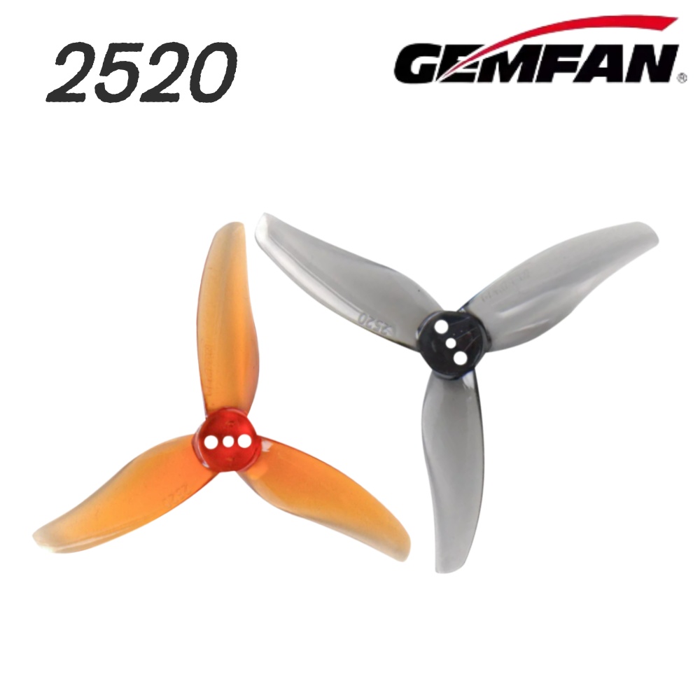 Drone Gimbal Controller - 4 Pasang Gemfan Hurricane 2520 2.5X2X3