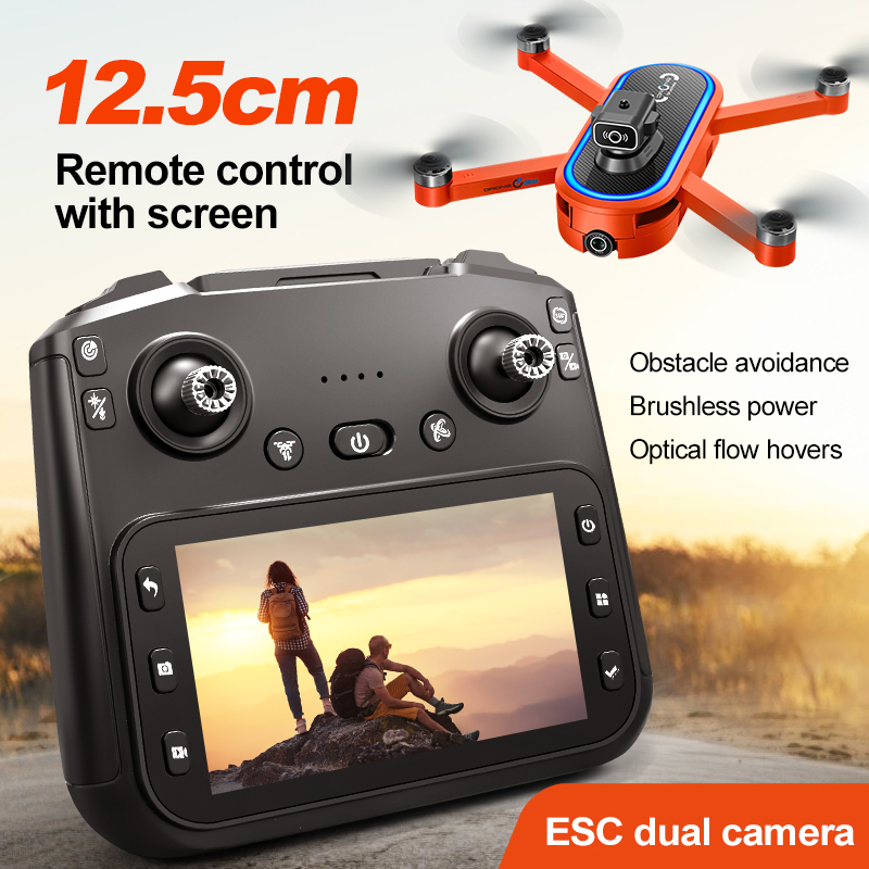 Drone 2025 S186 Profesional 4K - Drone Gimbal 2 Axis ulasan dan harga