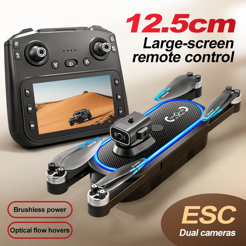 Drone 2025 S186 Profesional 4K - Drone Gimbal 2 Axis ulasan dan harga