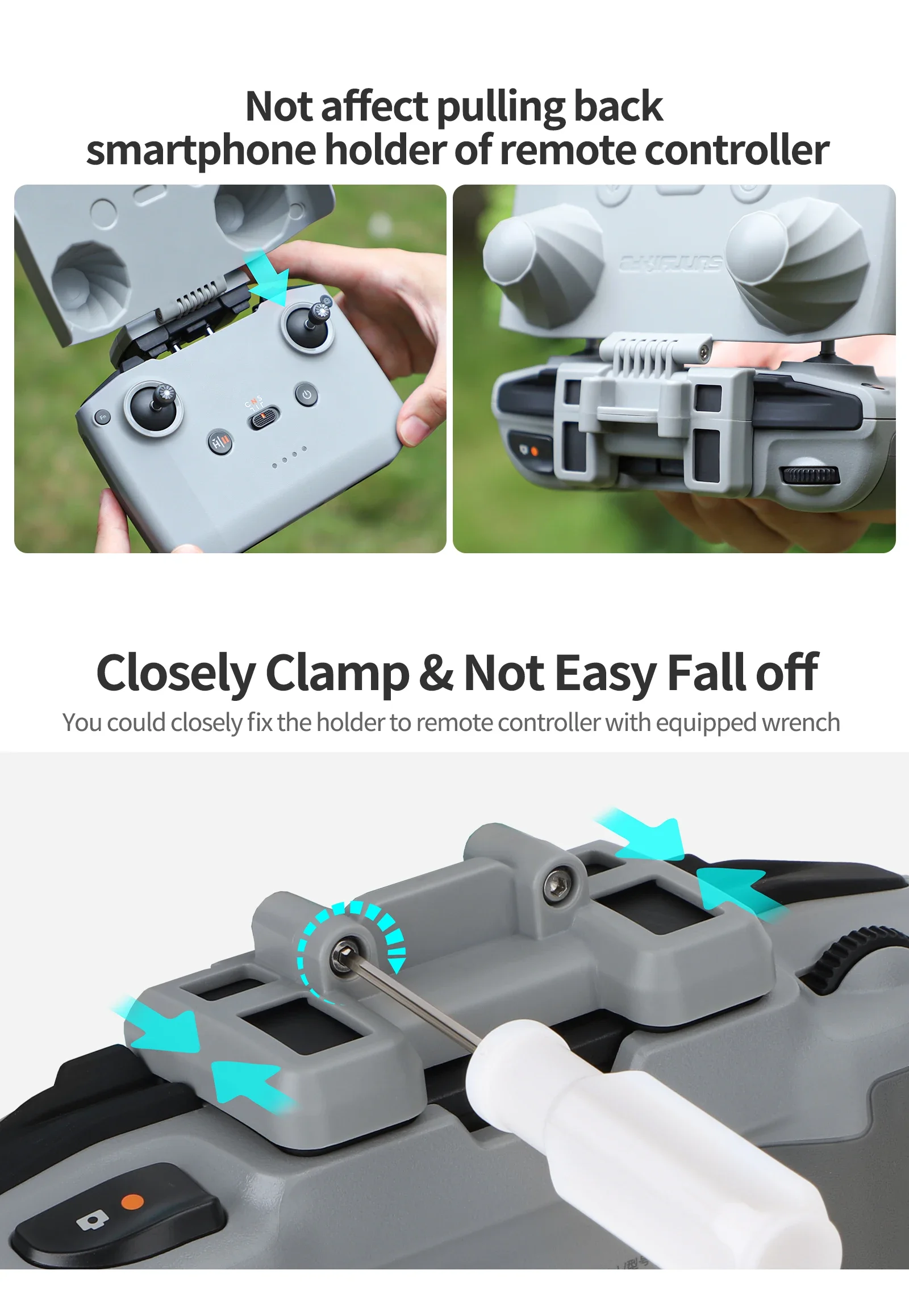 Pelindung Kontroler 2 in 1 Sun - Dji Drone Mini 4 Pro ulasan dan harga