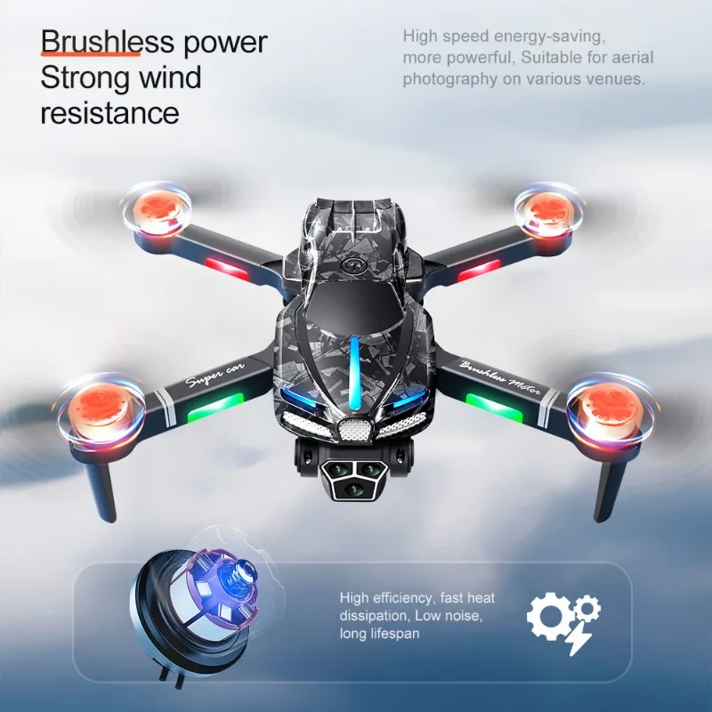 Drone V186 Pro Baru Motor Tanp - Drone Gimbal 2 Axis ulasan dan harga