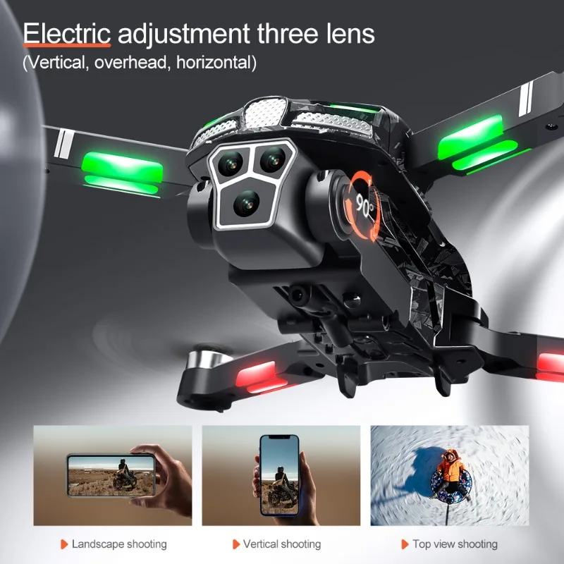 Drone V186 Pro Baru Motor Tanp - Drone Gimbal 2 Axis ulasan dan harga