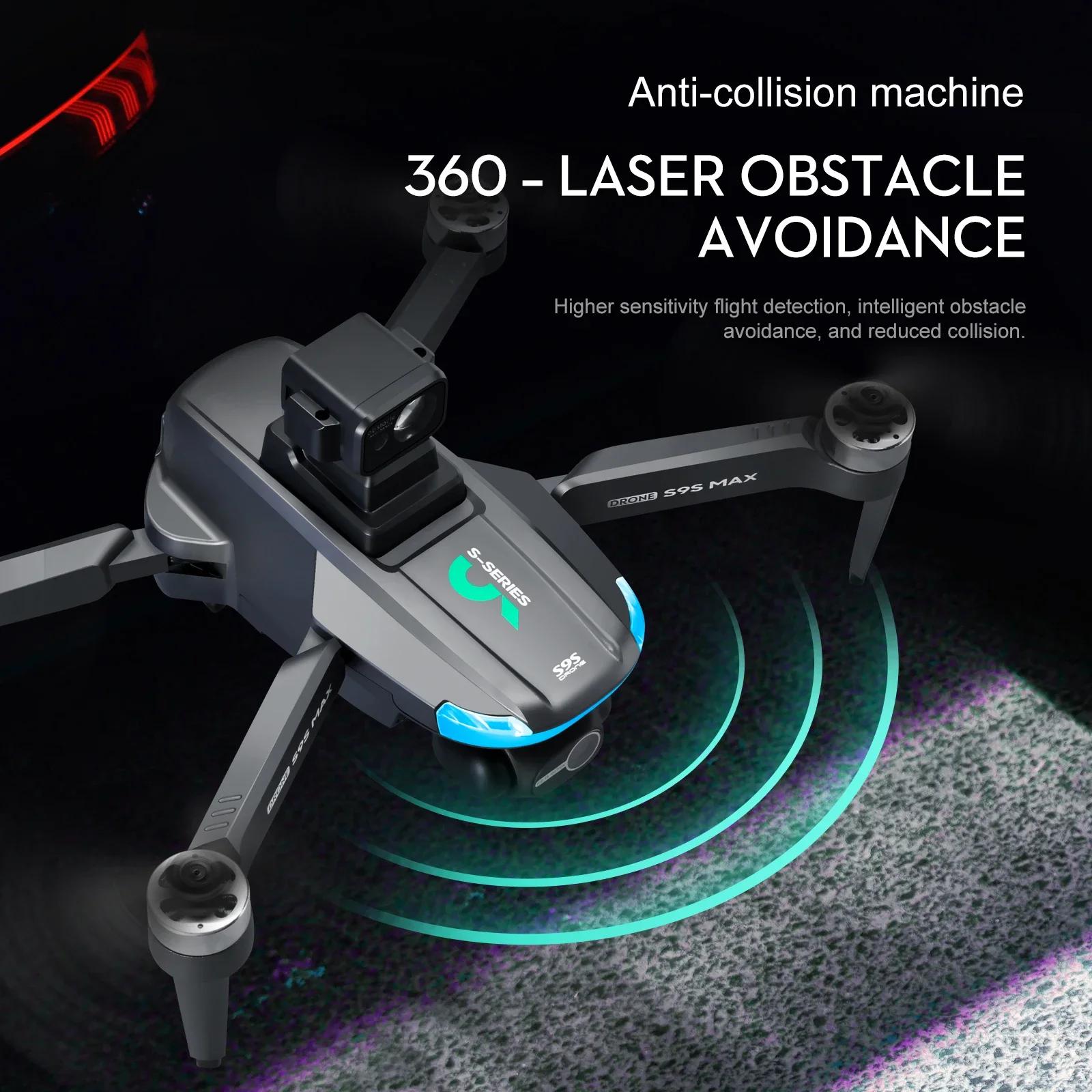 Drone MINI S9S MAX Baru 4K 2 S - Drone Gimbal 2 Axis ulasan dan harga
