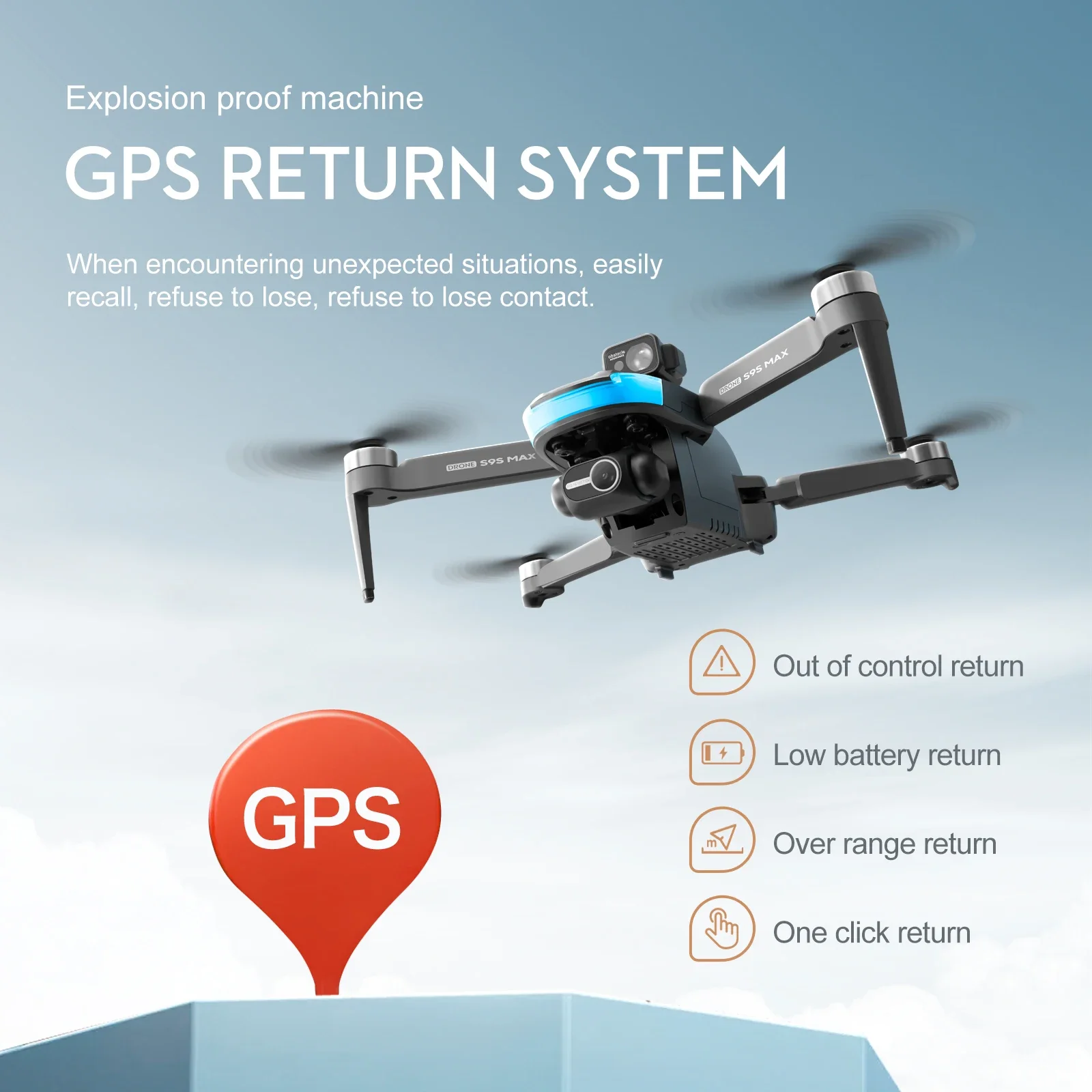 Drone MINI S9S MAX Baru 4K 2 S - Drone Gimbal 2 Axis ulasan dan harga