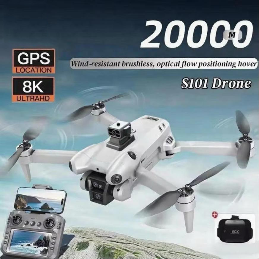 Drone Xiaomi S101 8K HD Kamera - Drone Gimbal 2 Axis ulasan dan harga