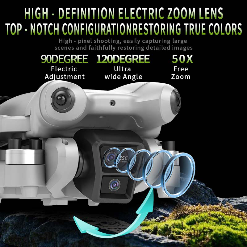 Drone Xiaomi S101 8K HD Kamera - Drone Gimbal 2 Axis ulasan dan harga