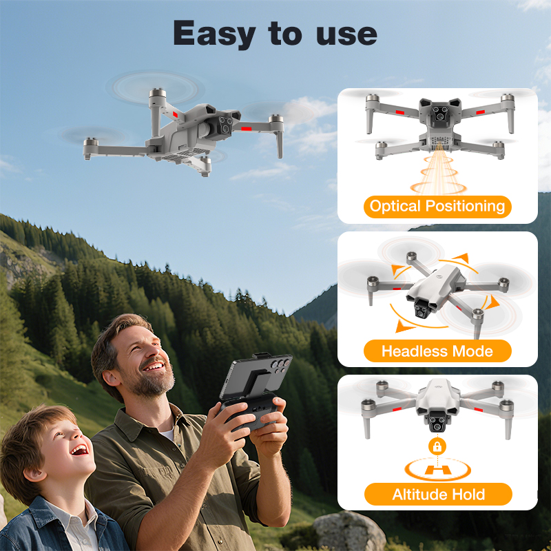 Drone Baru L017 Pro Brushless  - Drone Gimbal 2 Axis ulasan dan harga