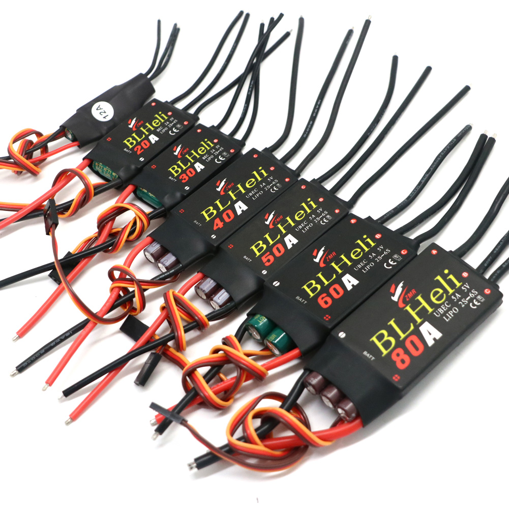 BLHeli Tanpa Sikat ESC 80A 12A - Drone Gimbal Controller ulasan dan harga